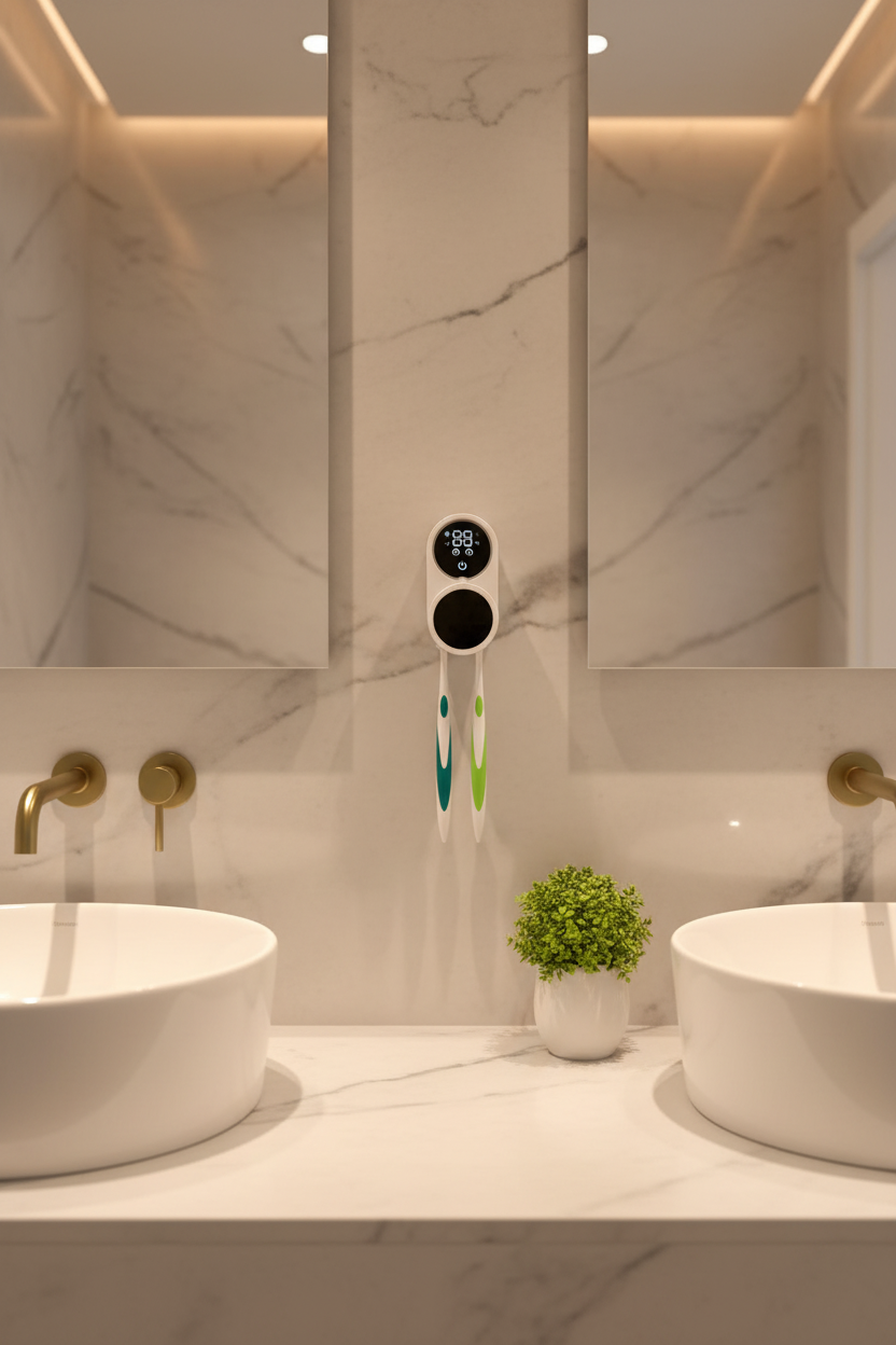 UV Toothbrush Holder - Correct Mount